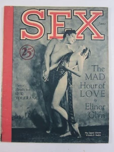 SEX Magazine v.2 #9, Jun. 1928 FN (Dawn Publishing) Rare & High Grade! - Picture 1 of 6