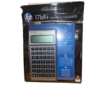 New OEM - HP 17bll+ Business Financial Calculator Keymoard And 250 Menu Function - Picture 1 of 7