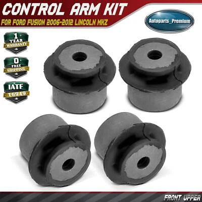 Buje de brazo de control superior delantero 4 piezas para Ford Fusion 2006-2012 Lincoln MKZ 07-10 Foto 1 de 4