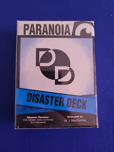 Baraja de cartas de desastre de Paranoia (SW) - Mongoose Publishing - Imagen 1 de 2