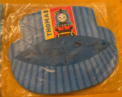 NUEVO paquete abierto • Thomas & Friends 2004 vintage • 7 sombreros de fiesta de cumpleaños con sello Foto 1 de 4