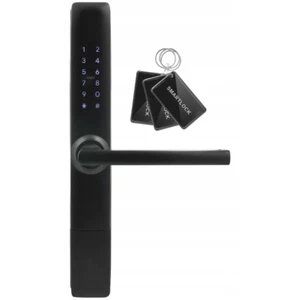 Elektronischer Schloss Türgriff mit PIN-Code und RFID Smart Keyless Entry System - Bild 1 von 7