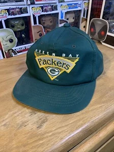 Cappello Berretto Snapback Vintage Green Bay Packers Made In USA Spedizione Veloce!!! NFL - Foto 1 di 7