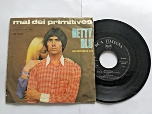 (Ita5)  MAL Betty blu. Una volta nella vita  45 GIRI Vinile - Picture 1 of 2