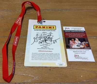 GORDIE GRONKOWSKI "69" INSC AUTO/SIGNED 2022 National Guest/Media Ticket JSA COA - Image 1 of 4