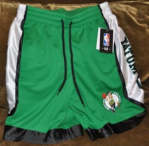 Jayson Tatum Boston Celtics PANTALONES CORTOS DE BALONCESTO Hombre MEDIANOS Nuevos con etiquetas Verde - Imagen 1 de 5