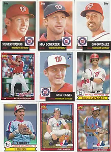 2016 TOPPS ARCHIVES NATIONAL EXPOS TEAM SET BRYCE HARPER GARY CARTER TURNER - Bild 1 von 1