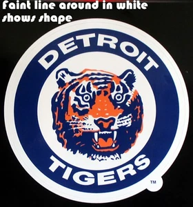 Detroit Tigers Retro MLB Die Cut Decal Baseball Car Sticker Made in USA - Picture 1 of 5