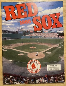 Red Sox v Yankees - April 1985 - Official Game Program - AUTHENTIC - Picture 1 of 3