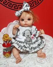 OOAK art doll ,Baby-Girl 6,8inch Polymer clay by Svetlana 