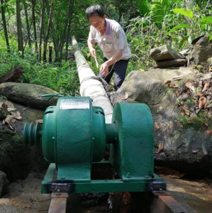 10000W 220V Hydroelectric Power Turbine Hydropower Generator Water Pelton Wheel - Picture 1 of 15