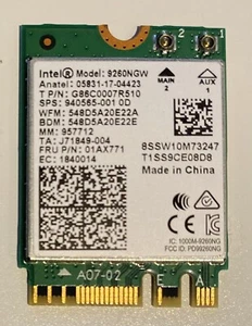 Intel double bande sans fil 9260NGW WiFi 802.11AC 9260AC 00015 - Photo 1/2