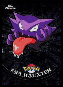 Haunter #93 - Topps Chrome Series 2 Pokemon Card Light Play - Picture 1 of 2