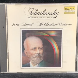 TSCHAIKOWSKY Symphony #4 - MAAZEL & Cleveland - TELARC CD JAPAN - Bild 1 von 3