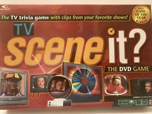 TV Edition Scene It! The DVD Trivia Game Never Played All Cards Are Sealed. - Picture 1 of 5