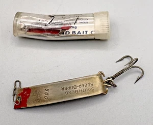South Bend Super-Duper Vintage Kunstköder, Paar #'s 506 & 500 - Bild 1 von 7