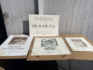 4 Original Bev Doolittle Prints  Signed Numbered Estate Lot Original Packaging