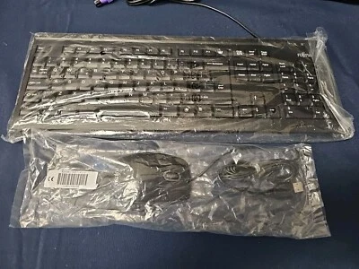 Fujitsu Wired Keyboard & Mouse New  - Image 1 of 4