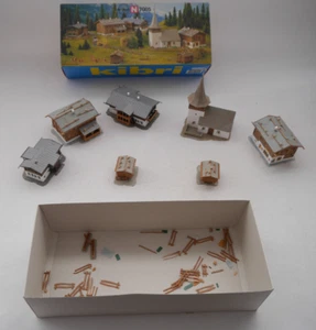 Kibri N 1 : 160 - N 7005 Alpendorf mit Kirche - gebaut - OVP - Picture 1 of 5