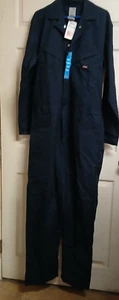 MONO DE RENDIMIENTO DICKIES PARA HOMBRE, AZUL MARINO OSCURO -NUEVO CON ETIQUETAS-MEDIANO, Grande Alto, 2X Alto - Imagen 1 de 10