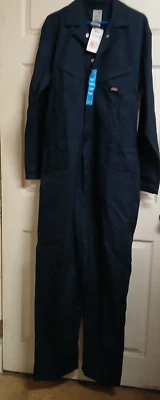 DICKIES MEN'S  PERFORMANCE COVERALL, DARK NAVY -NWT-MED, Large Tall, 2X Tall - Image 1 of 4