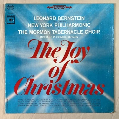 BERNSTEIN The Joy Of Christmas 1963 Vinyl LP Columbia MS 6499 - VG - Image 1 of 4