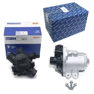 OEM Electric Engine Water Pump Thermostat MAHLE For BMW N54 N55 135i 335i 3.0L - Foto 1 di 11