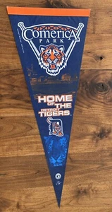 Detroit Tigers Comerica Park 2000 Inaugural Season Pennant - Picture 1 of 5