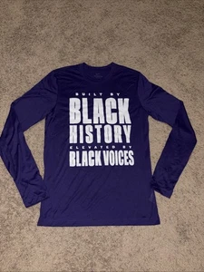 Nike Phoenix Suns Built By Black History Long Sleeve Warm Up Shirt Men’s Small - Picture 1 of 10