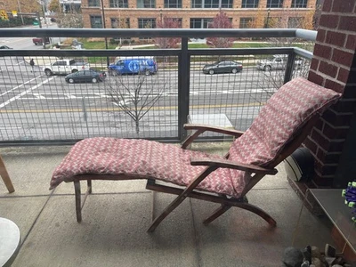 Sillón de cubierta vintage Queen Mary Cunard ORIGINAL Foto 1 de 3