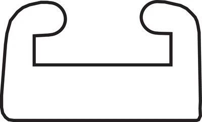 Garland 57.00" Red UHMW Slide 23 (23-5700-0-01-15) - Изображение 1 из 2