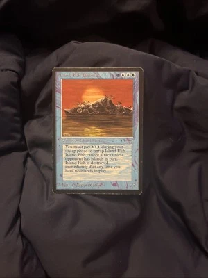 Island Fish Jasconius (Arabian Nights) MP MTG - Image 1 of 2