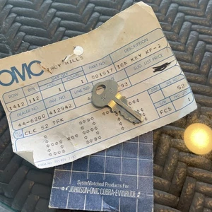 OEM OMC BRP 0501517  501517 KF-2 KF2 Ignition Key - Picture 1 of 2