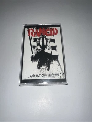1995 Rancid And Out Come The Wolves Cassette Tape Punk Rock Tim Armstrong - Image 1 of 2