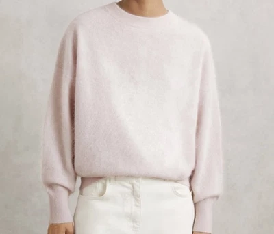Reiss Misha Cashmere Jumper Women's Size S Pink - Image 1 of 4