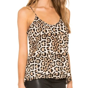 ATM Leopard Print Silk Charmeuse Cami - Picture 1 of 9