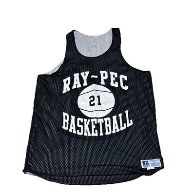 Vintage 90s Champion Ray Pec Basketball Jersey Men’s SZ L Practice Mesh USA - Image 1 of 4
