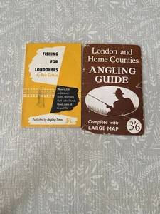 ANGLING GUIDES X2 Fishing For Londoners. London And Home Counties Angling Guide - Picture 1 of 2