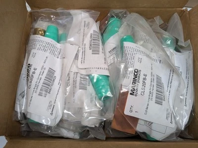 Box of 10 NEW CLS20FB-E CLS Series 16 Inline Pin 400A #2-2/0 AWG Female Green  E - Image 1 of 4