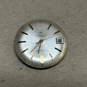 Vintage Hamilton Masterpiece Electronic 683 Mens Wristwatch Movement Part/Repair - Picture 1 of 8