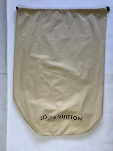 Authentic Louis Vuitton XL Pegase Luggage Drawstring Dust Bag 32x23x12” ITALY - Picture 1 of 7