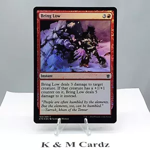 Bring Low - Foil - #103 - MTG - Khans of Tarkir - Picture 1 of 5