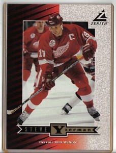 Steve Yzerman - Detroit Red Wings - 1997-98 Zenith 5x7 Promo #Z21