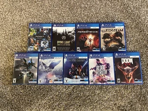 Playstation 4 PS4 Game Bundle Lot of 9 Games Tested - FREE SHIPPING ! - Picture 1 of 2