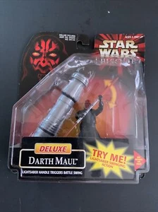 Hasbro Star Wars Episode 1 Deluxe Darth Maul Figur - Bild 1 von 4