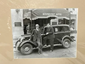 PHOTO PRINT NEW YORK CITY BABE RUTH BASEBALL ROOSEVELT HOTEL PICTURE MAT - Picture 1 of 3