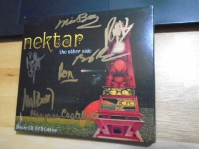 RARE OOP SIGNED Nektar CD DVD Other Side prog 2021 roye albrighton Derek Moore ! - Image 1 of 2
