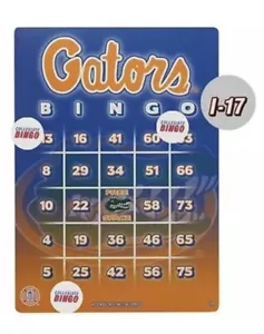 NCAA FLORIDA GATORS COLLEGIATE BINGO SET NEW Open Box - Picture 1 of 5