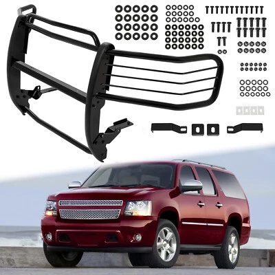Bumper Grille Grill Brush Guard For Chevy Avalanche Tahoe Suburban 1500 07-2014 - Image 1 of 4