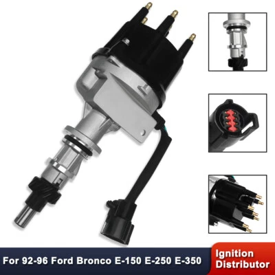 Ignition Distributor F2TZ12127D For Ford Bronco E150 E250 Econoline 1992-1996 - Image 1 of 4